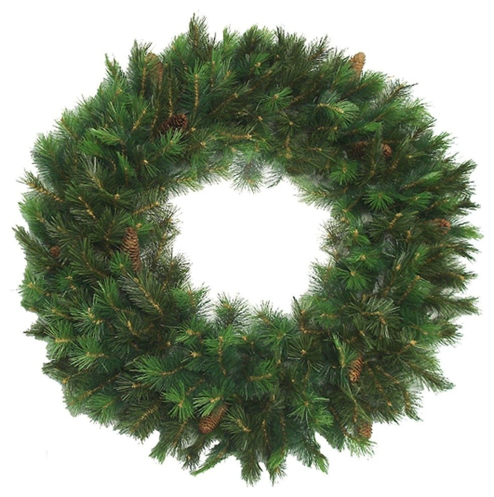 Royal Oregon Pine Artificial Christmas Wreath, 4-Foot, Unlit