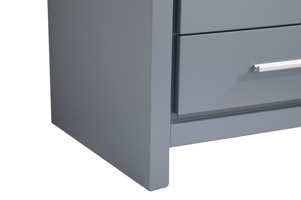 Filipo 30" Single Bathroom Vanity Set, Gray