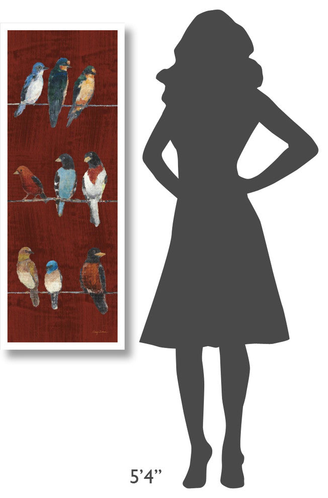 "The Usual Suspects Panel V" Digital Paper Print by Avery Tillmon, 17"x46"