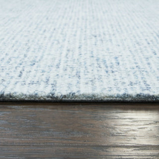 Rizzy Home Brindleton BR359A Blue Solid Area Rug, Rectangular 8' x 10'