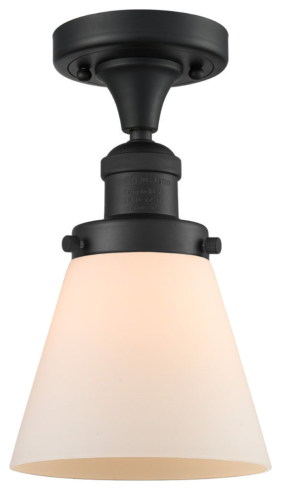 Innovations Lighting 517-1Ch-Bk-G61-Led 1 Light Dimmable Led Semi-Flush Mount
