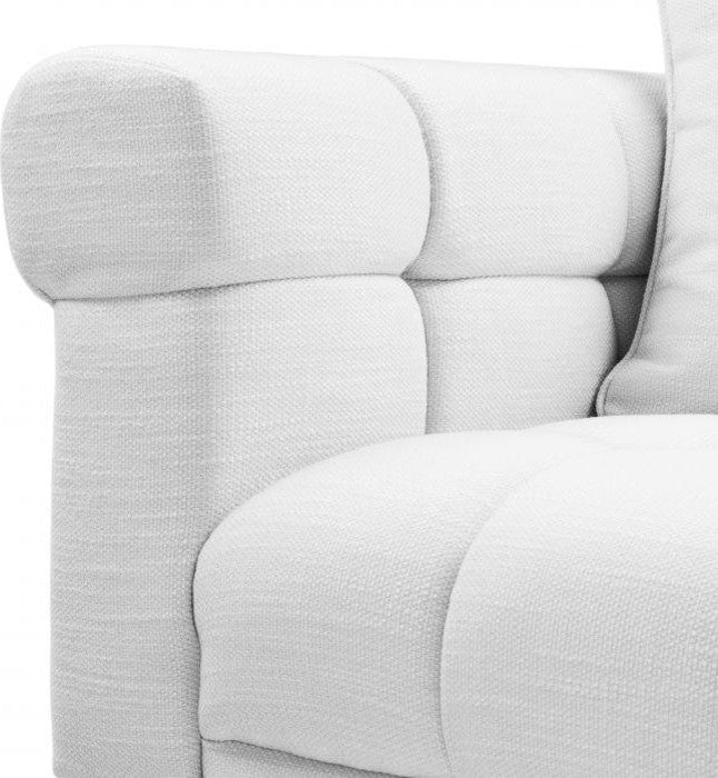 White Biscuit-Tufted Sofa | Eichholtz Aurelio