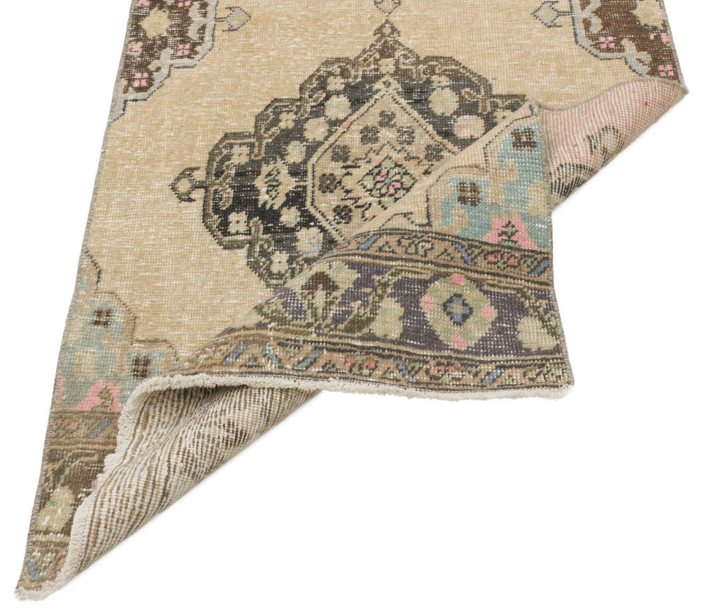Vintage Turkish Runner Rug 2' 8" x 12' 7", 32 in. x 151 in.