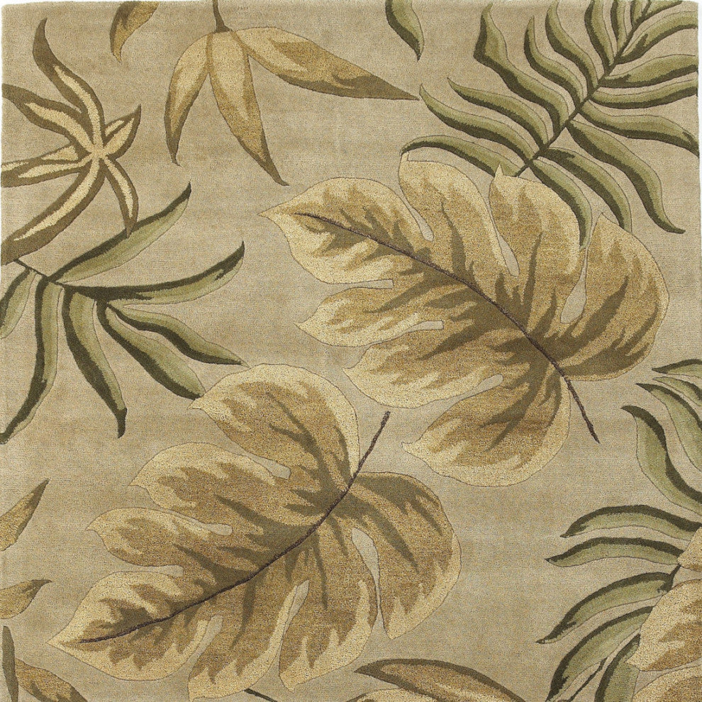 KAS Havana 2614 Sand Fauna Area Rug, 8'x10'6"