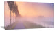 "Foggy Sunrise in The Netherlands" Wall Art Landscape, 32"x16"