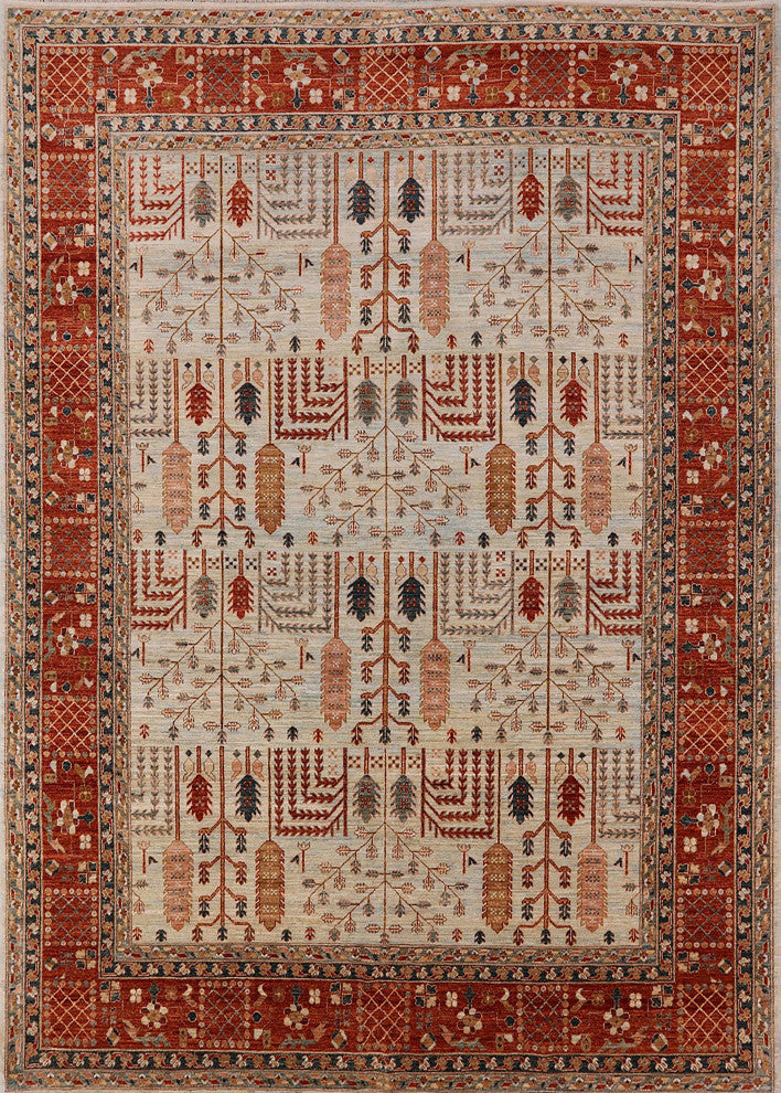 Ahgly Company Indoor Rectangle Mid-Century Modern Area Rugs, 3' x 5'