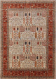 Ahgly Company Indoor Rectangle Mid-Century Modern Area Rugs, 3' x 5'