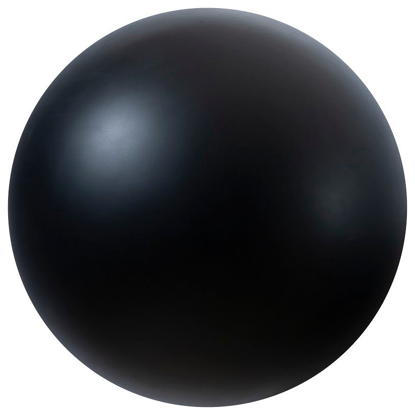 Ball on the Wall, Matte Black, Large