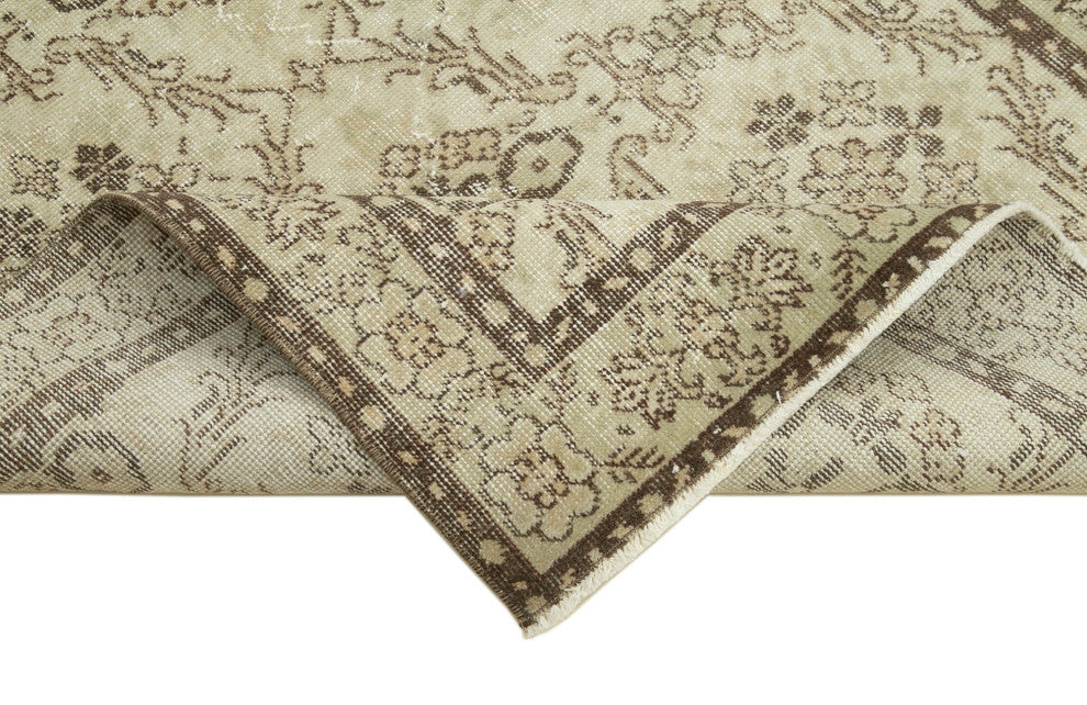 Rug N Carpet - Hand-knotted Turkish 3' 9" x 6' 10" Vintage Small Area Rug