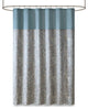 Madison Park Aubrey Jacquard Shower Curtain, Teal 72x72"