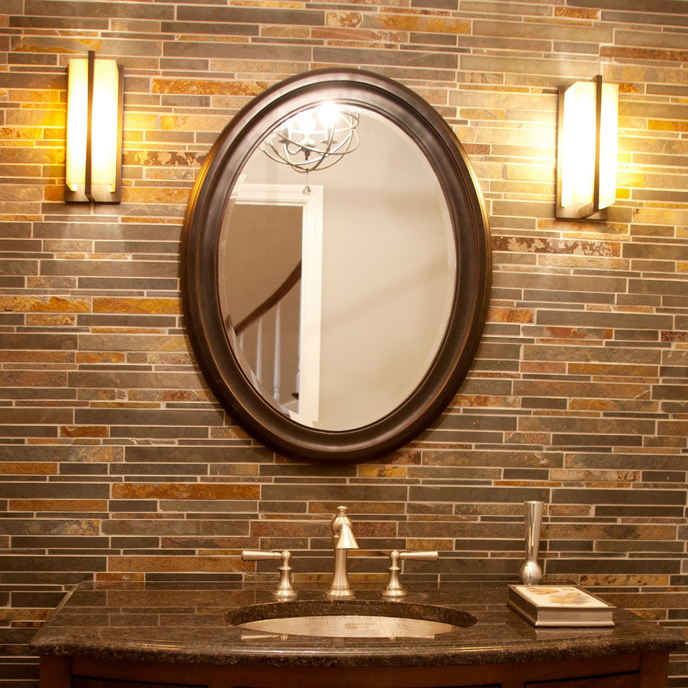 Howard Elliott George Mirror, Oil Rubbed Bronze