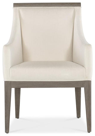 Modern Mood Fabric Upholstered Arm Chair in Brown by Hooker Furniture