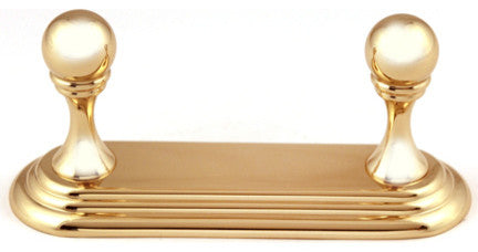 Alno Robe Hook in Polished Brass