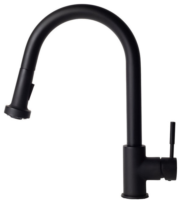 ZLINE Monet Kitchen Faucet in Matte Black (MON-KF-MB)