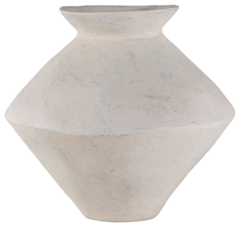 Raja Medium Decorative Vessel White