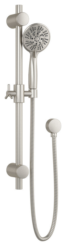 Refuge Combo Shower System, 2.5 GPM, Brushed Nickel