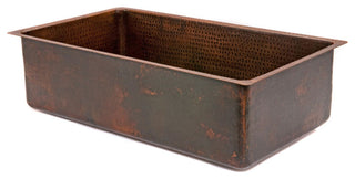 KSDB33199 33'' Copper Kitchen Single Basin Sink