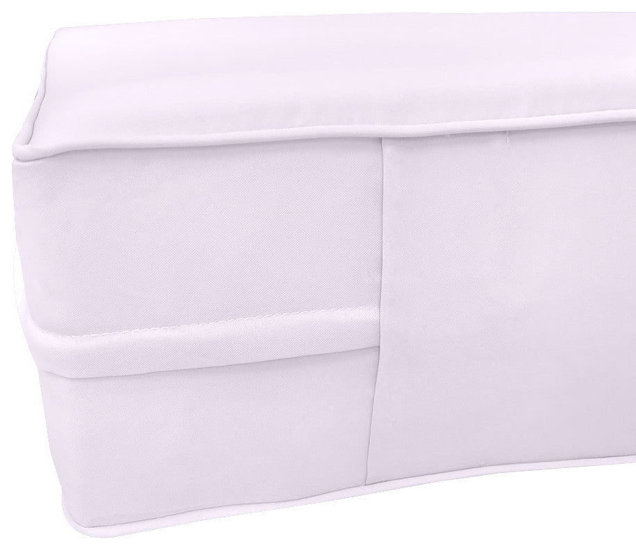 Style6 Twin-XL Pipe Trim Outdoor Mattress Bolster Slip Cover COMPLETE SET AD107
