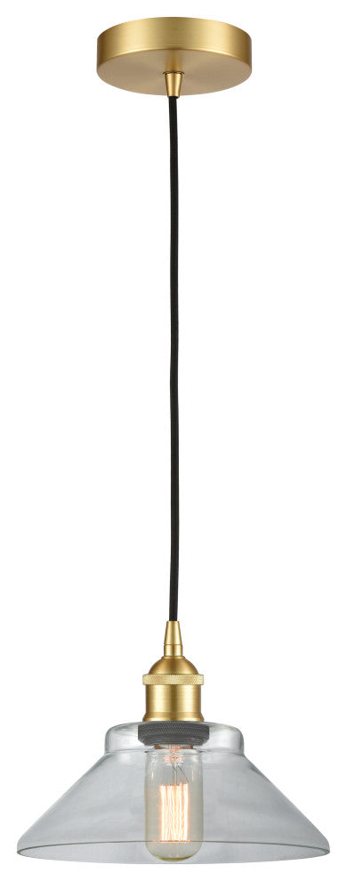 Innovations 616-1P-SG-G132 1-Light Mini Pendant, Satin Gold