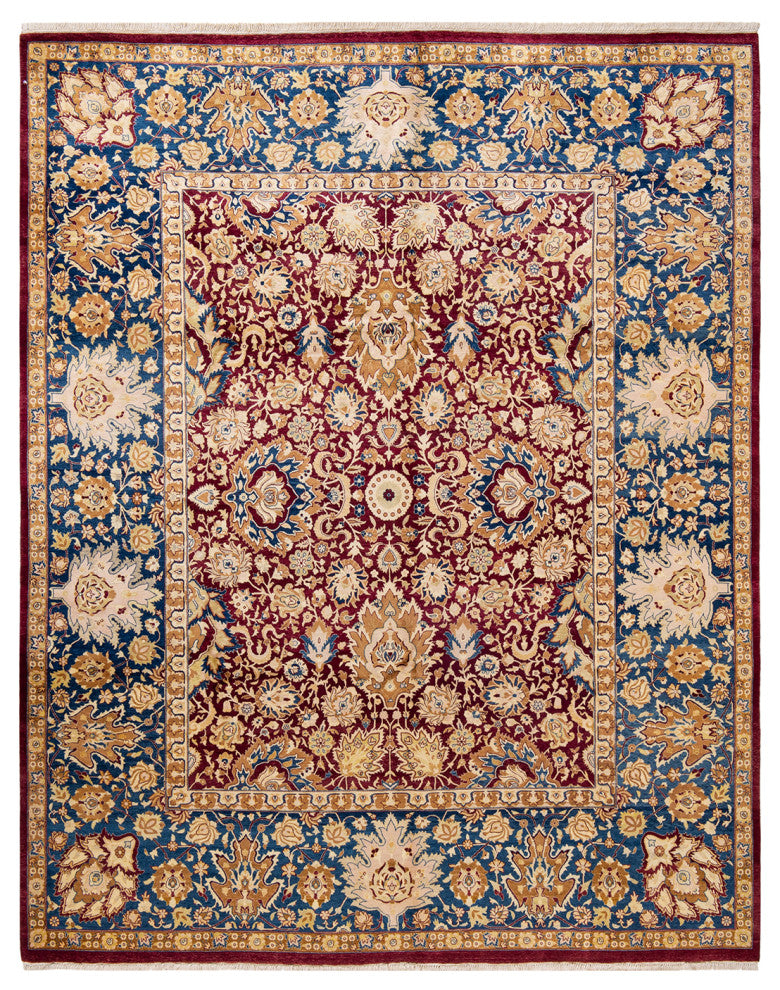 Mogul, One-of-a-Kind Hand-Knotted Area Rug Red, 8' 0" x 10' 1"