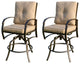 Sinclair Bar Chair With Back and Seat Cushion, Set of 2