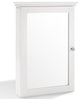 Pemberly Row Mirror Medicine Cabinet in White