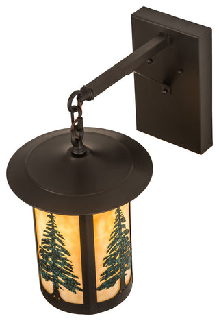 10 Wide Fulton Tall Pines Hanging Wall Sconce