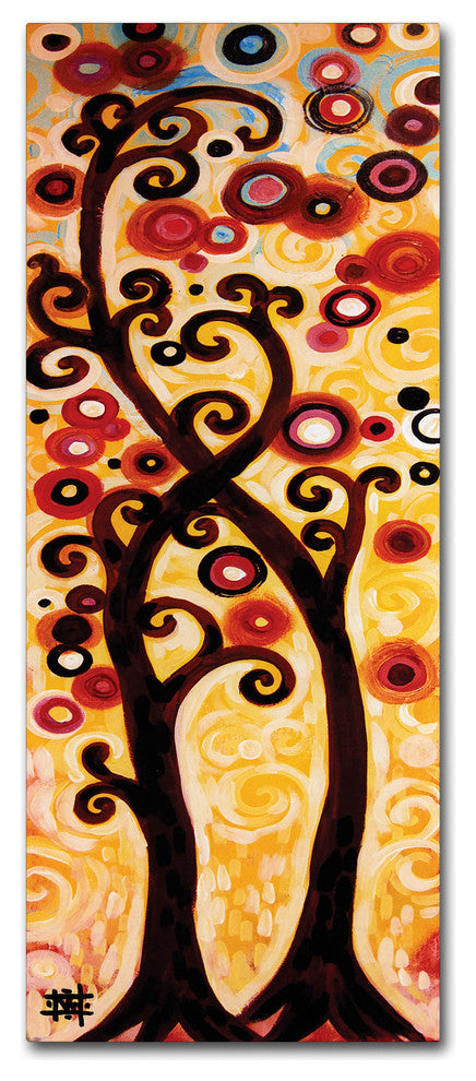 Natasha Wescoat '012' Canvas Art, 10x24
