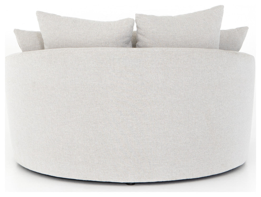 Chloe Media Lounger-Delta Bisque