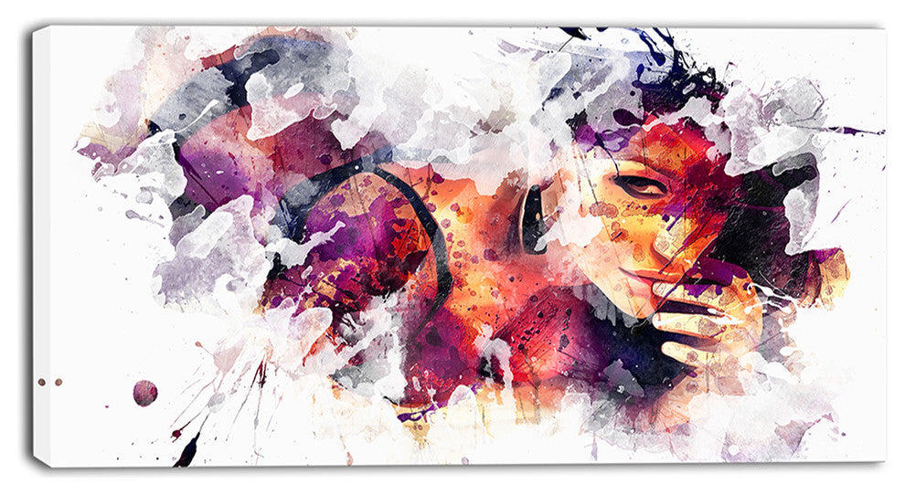 "Eyes Only For You" Canvas Painting