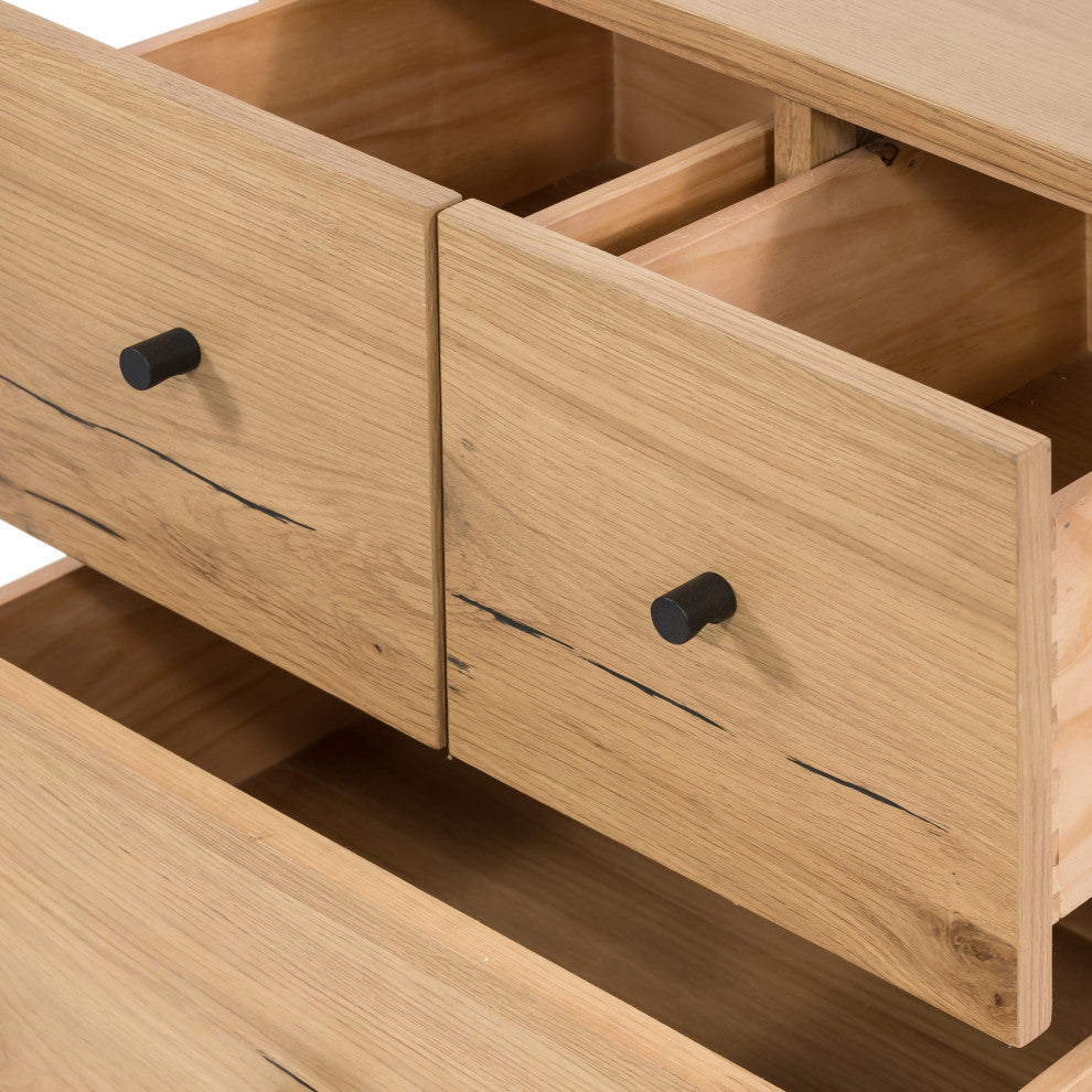 Eaton Nightstand-Light Oak Resin