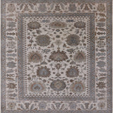 Ahgly Company Indoor Square Mid-Century Modern Area Rugs, 8' Square