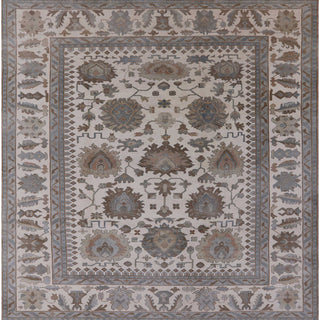 Ahgly Company Indoor Square Mid-Century Modern Area Rugs, 8' Square