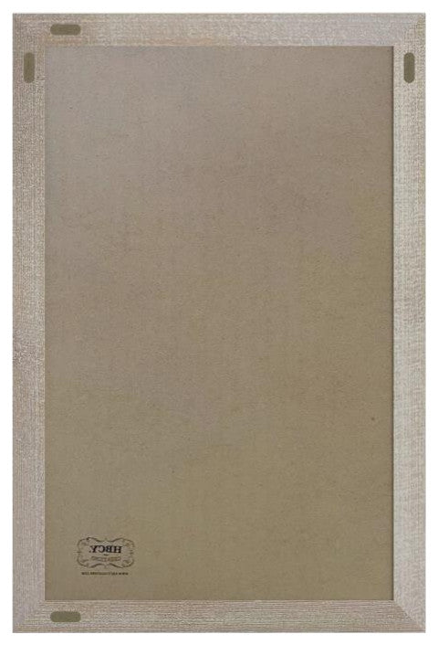Canterbury Wall Mount Magnetic Chalkboard Sign Set, Weathered Brown, 24" X 36"
