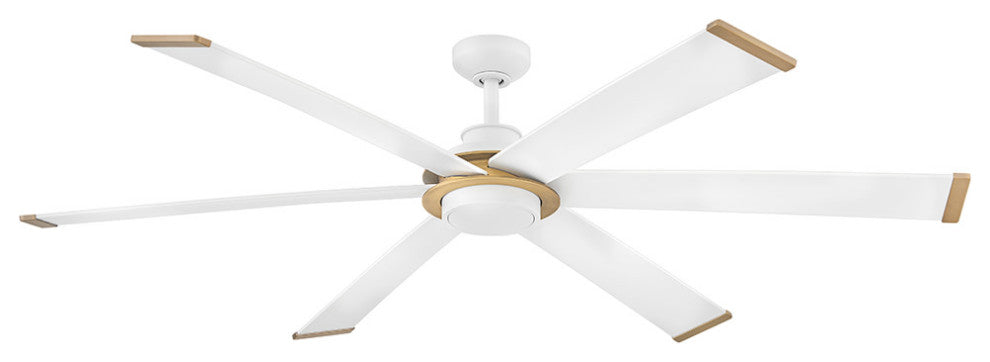 Hinkley Andros 64" Led Smart Fan, Matte White