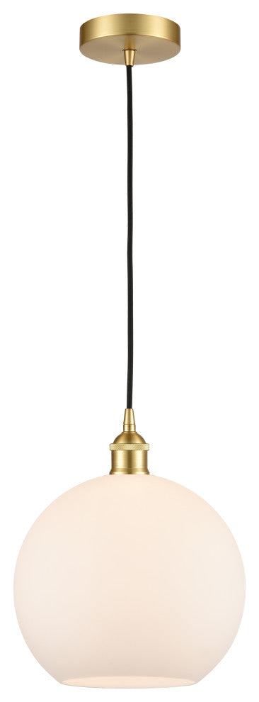 Innovations 616-1P-SG-G121-10 1-Light Mini Pendant, Satin Gold