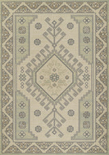 Momeni Anatolia Wool and Nylon Sage Area Rug 5'3" X 7'6"