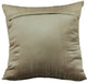 Green Decorative Euro shams 26"x26" Silk, Taupe Green Peacock