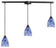 ELK Lighting Classico 3-Light Mini Pendant - 406-3L-BL