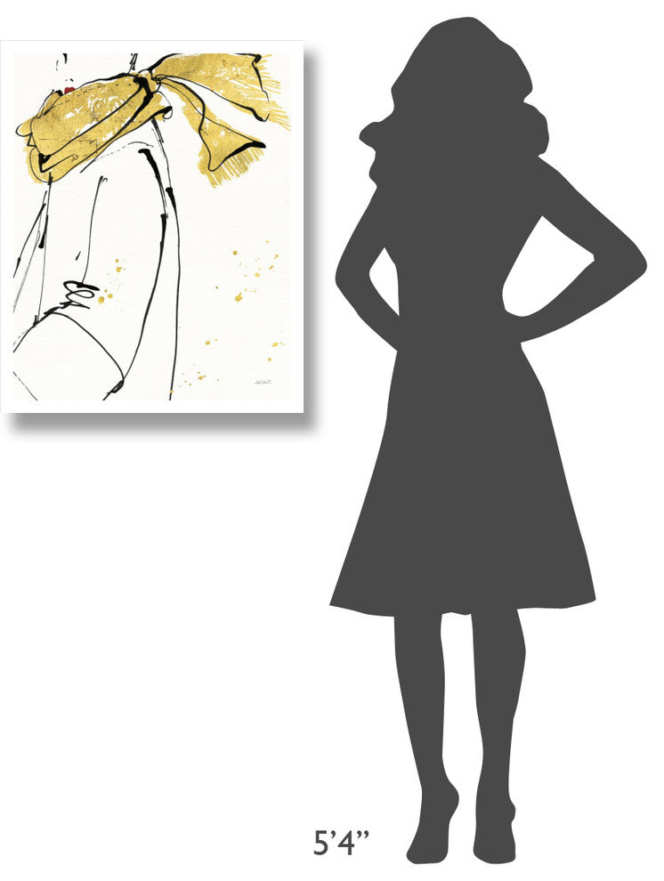 "Fashion Strokes II" Digital Paper Print by Anne Tavoletti, 24"x30"