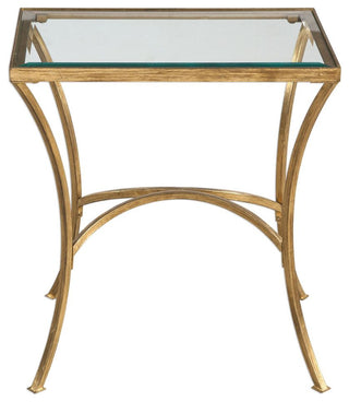Uttermost Alayna Gold End Table