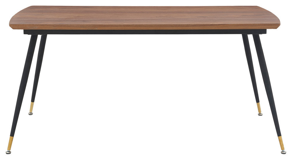 Messina Blue Velvet 7-Piece Rectangular Dining Set