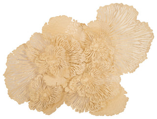 Flower Wall Art, Ivory, Large