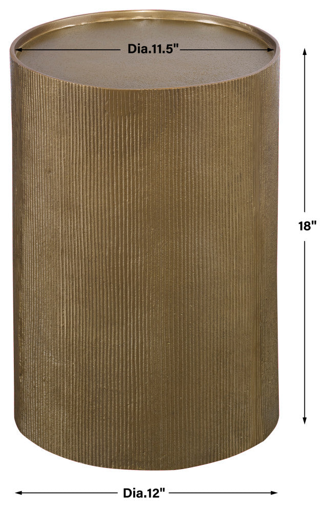 Uttermost Adrina Drum Accent Table