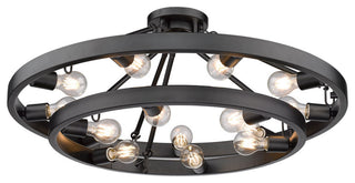 Castile 15 Light Semi-Flush