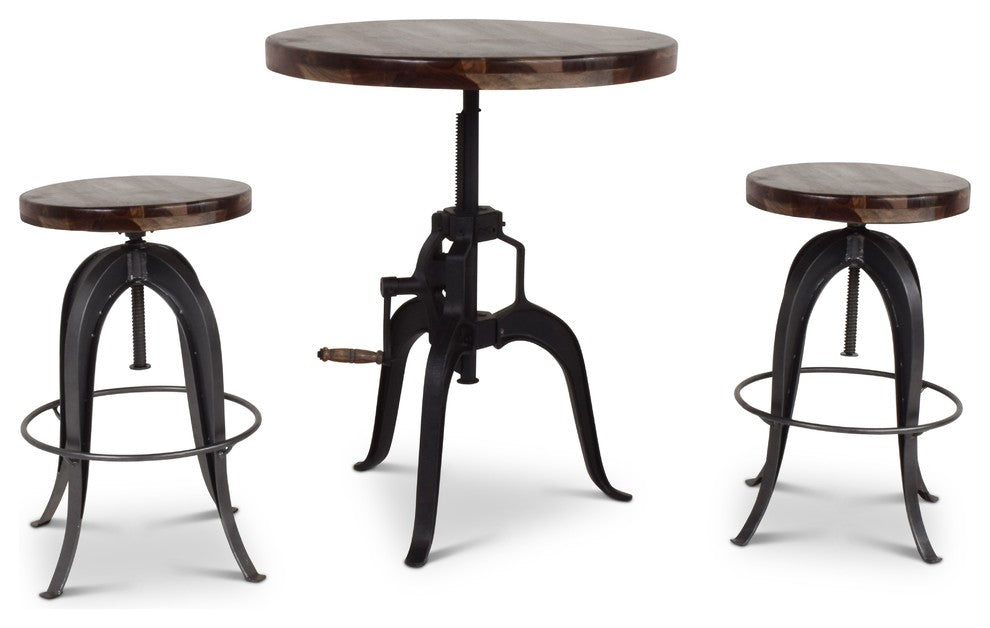 Sparrow Round Crank Pub Table