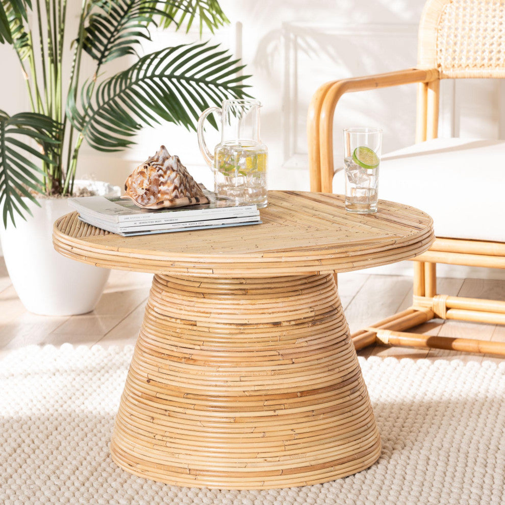 Ruby Natural Rattan Coffee Table