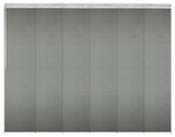 Lucienne 6-Panel Track Extendable Vertical Blinds 98-130"W
