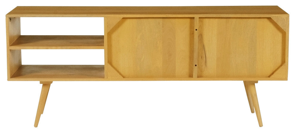 First of A Kind O2 Tv Cabinet Light Golden