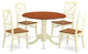 5 Pc Small Kitchen Table Set - Kitchen Table And 4 Dinette Chairs
